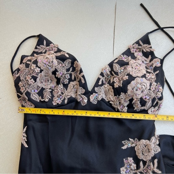 VINTAGE NIKI LIVAS DRESS WOMEN SIZE 2 - Picture 8 of 9